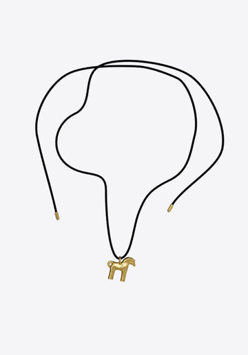 Horse Pendant in gold