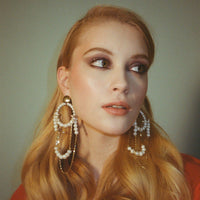 Kristina Earrings in gold