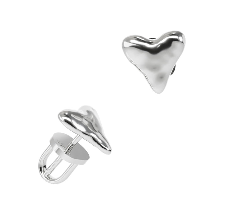 Heart Stud Earrings