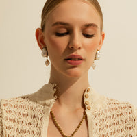 Odesa Clip Earrings in Gold