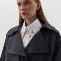 Short trench coat