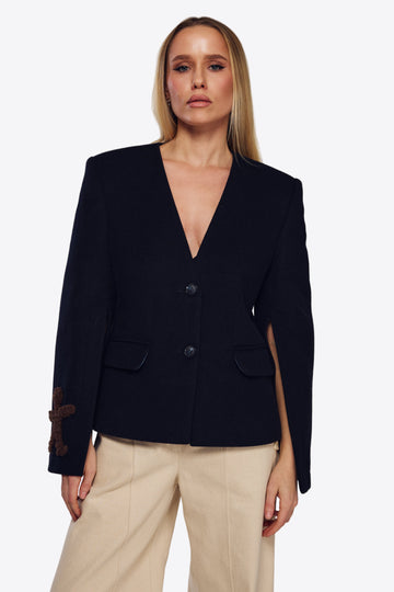Grace Blazer in night blue