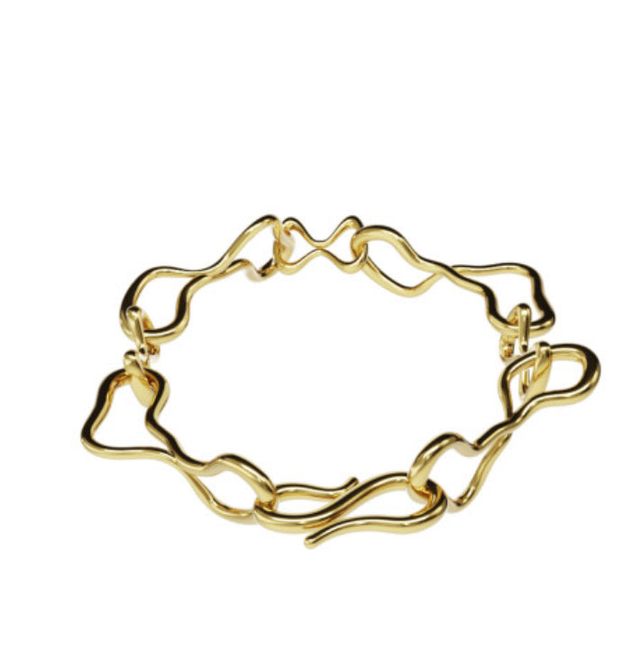 Not Simple Bracelet in gold