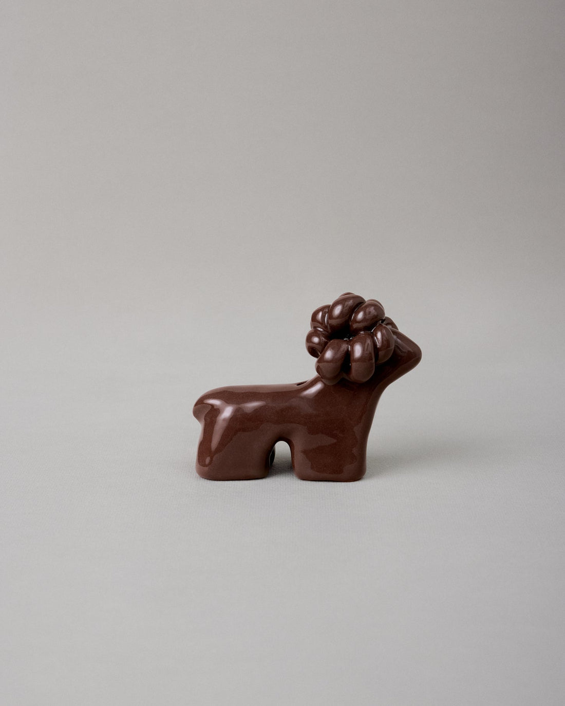 Ram Terracota Dark Chocolate Incense Holder