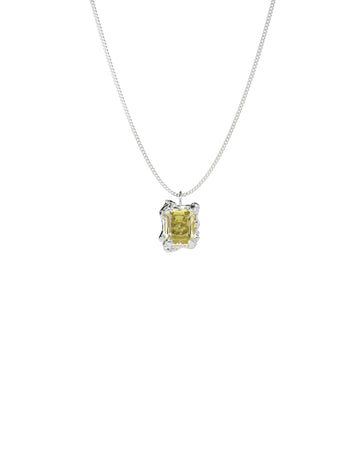 Yellow Quartz Necklace