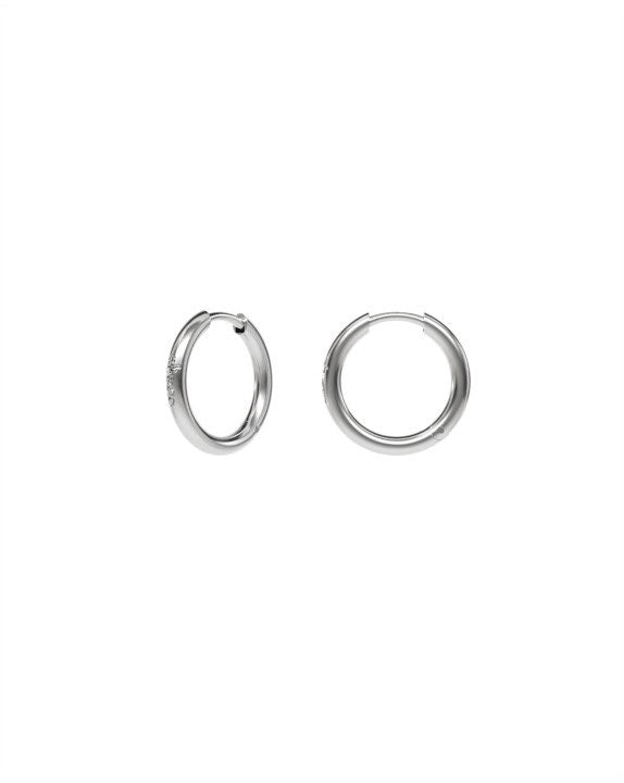Hoop Earrings in silver