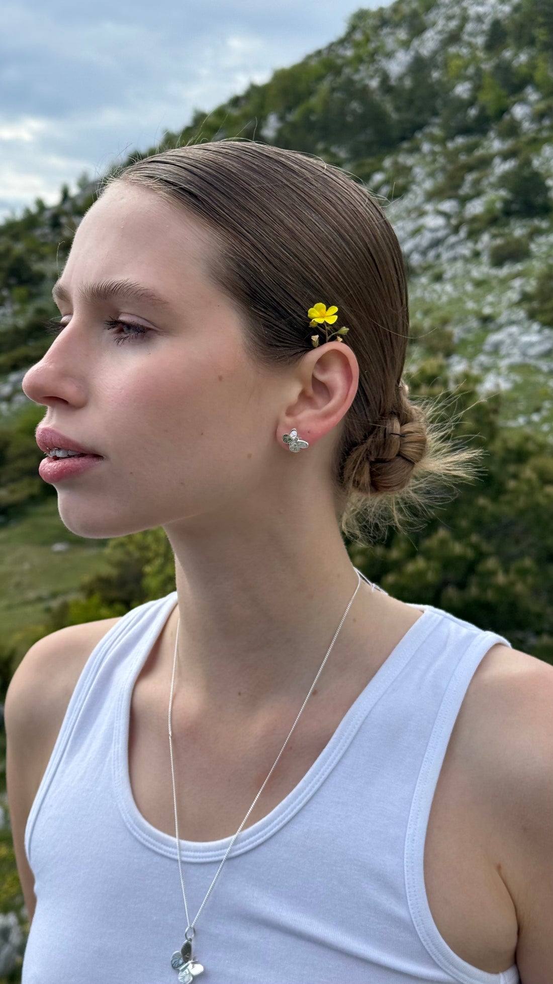 Pendant Butterfly in gold
