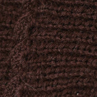 Knitted Cap in brown