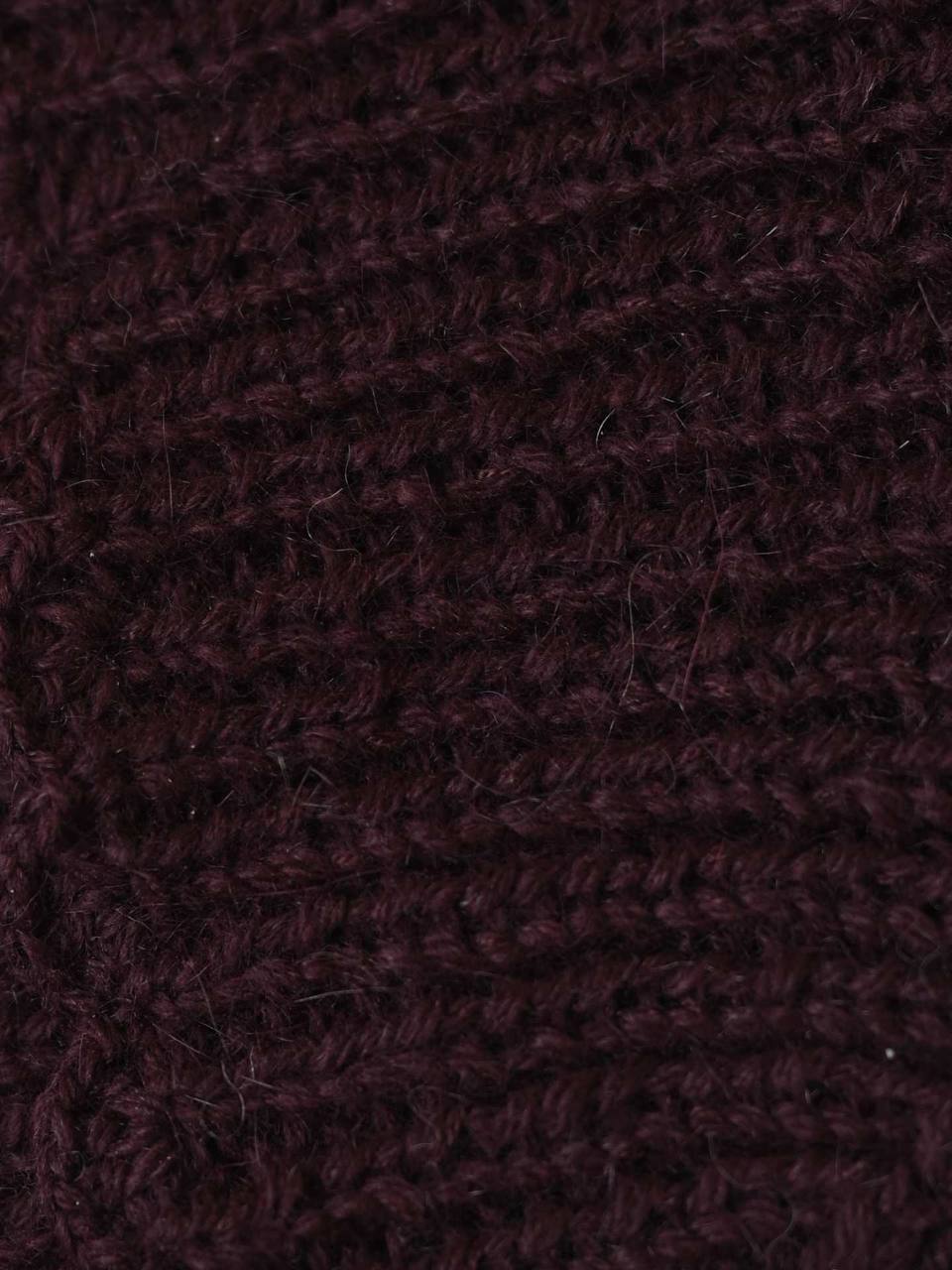 Knitted Cap in brown