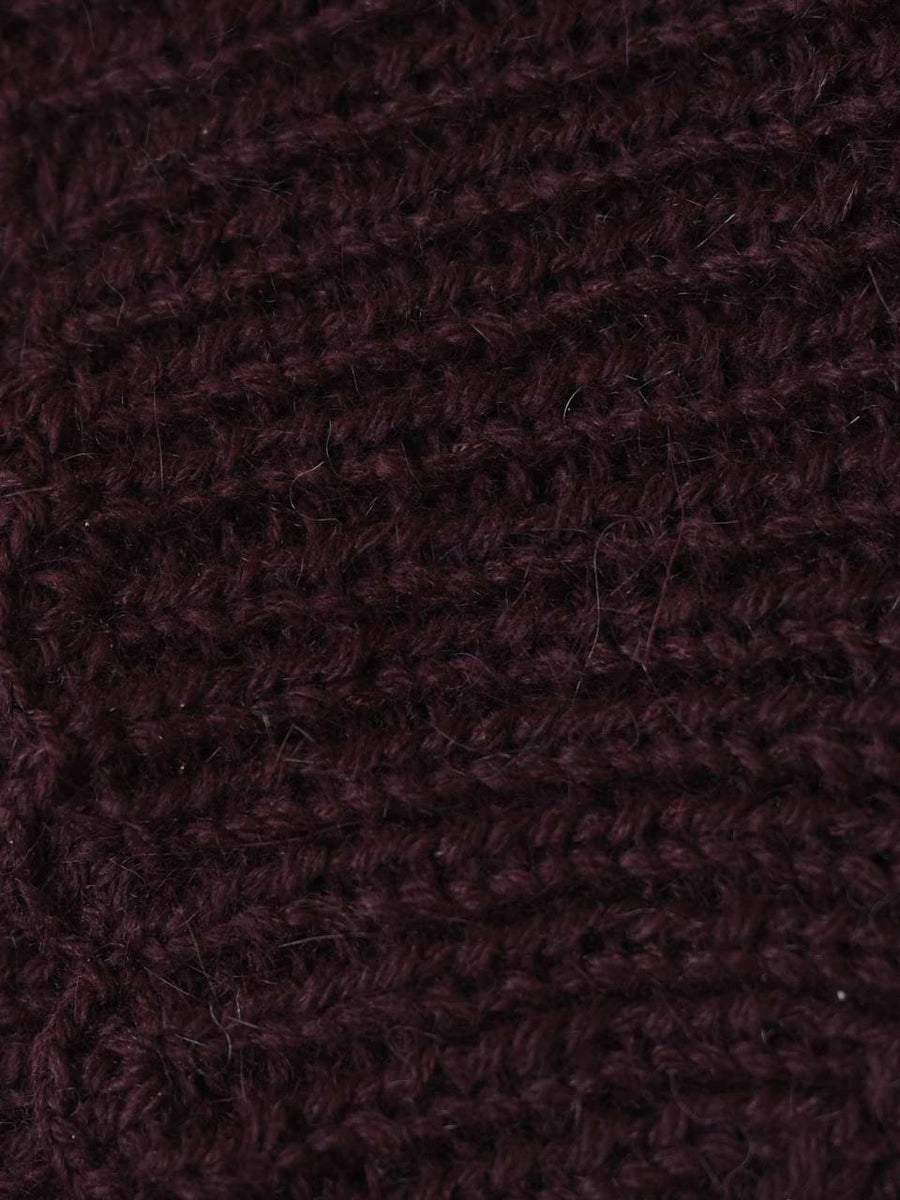 Knitted Cap in brown