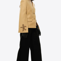 Grace Blazer in mustard yellow