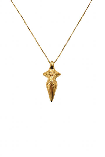 Berehynia Pendant in gold