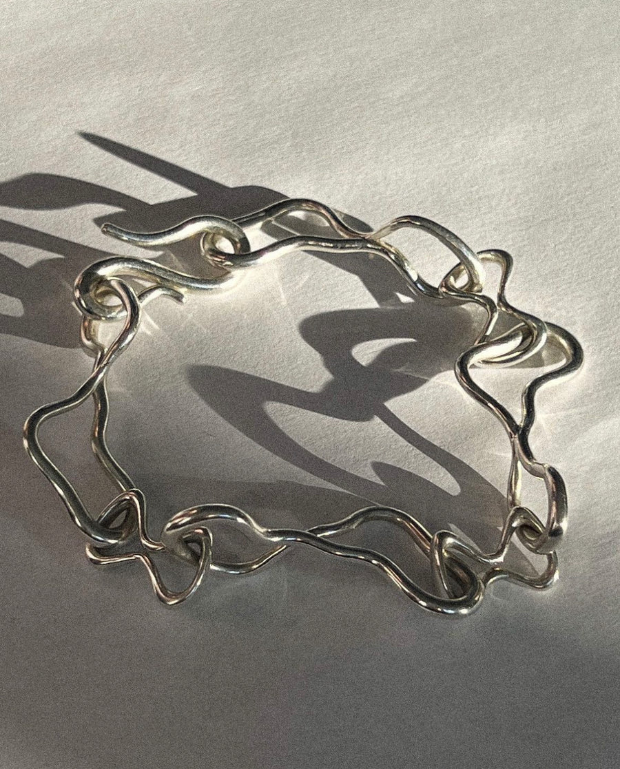 Not Simple Bracelet in silver