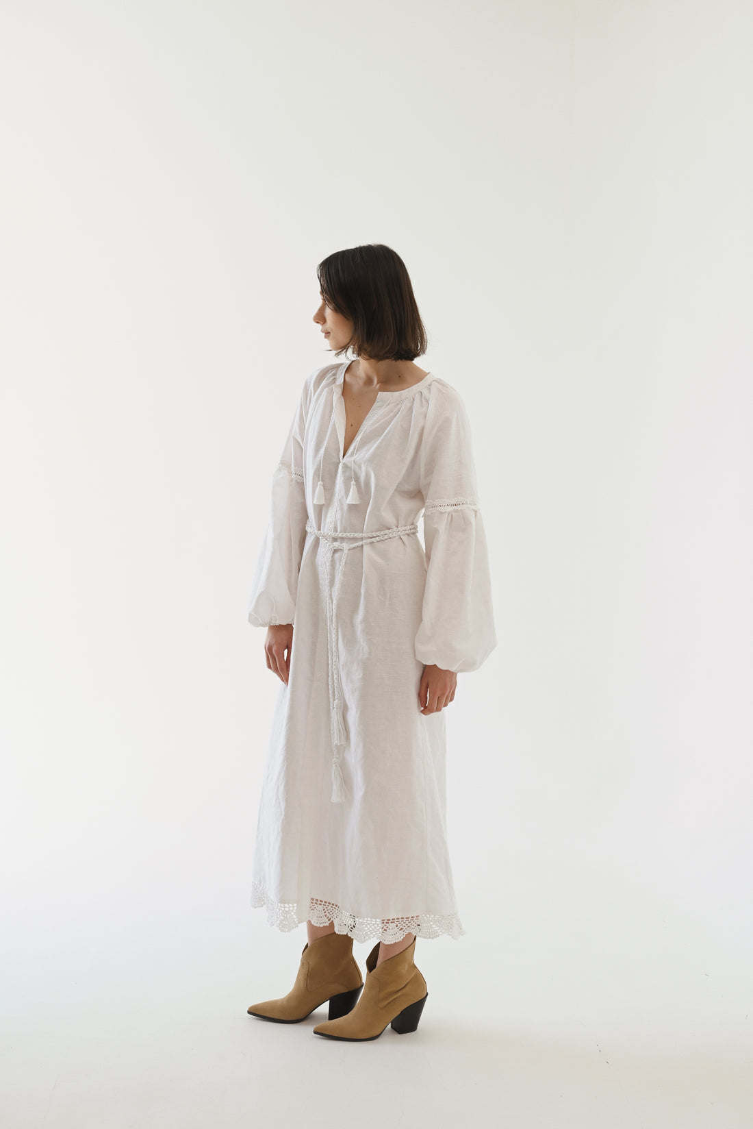 Podyh Dress in white
