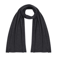 Cashmere Blend Scarf in Grey