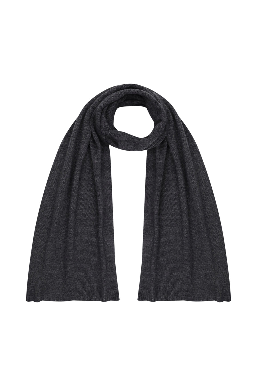 Cashmere Blend Scarf in Grey