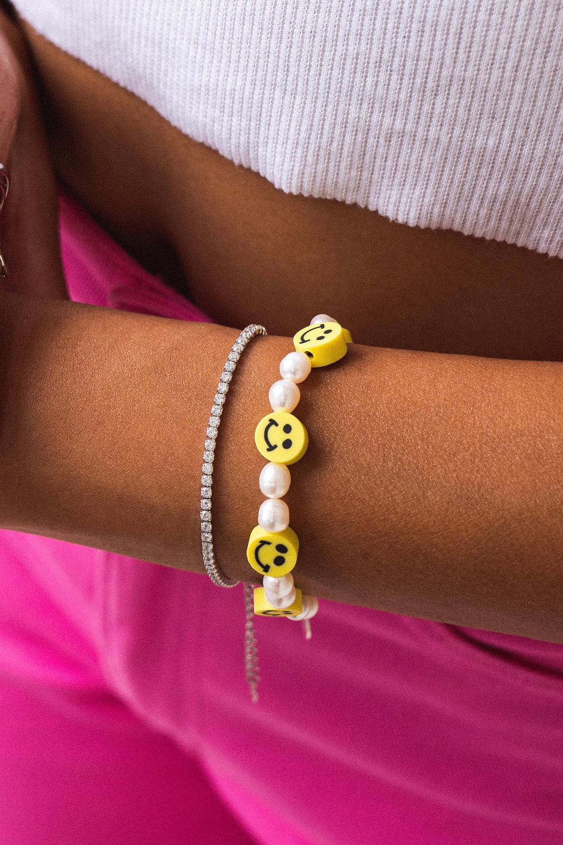 Not to smile bracelet