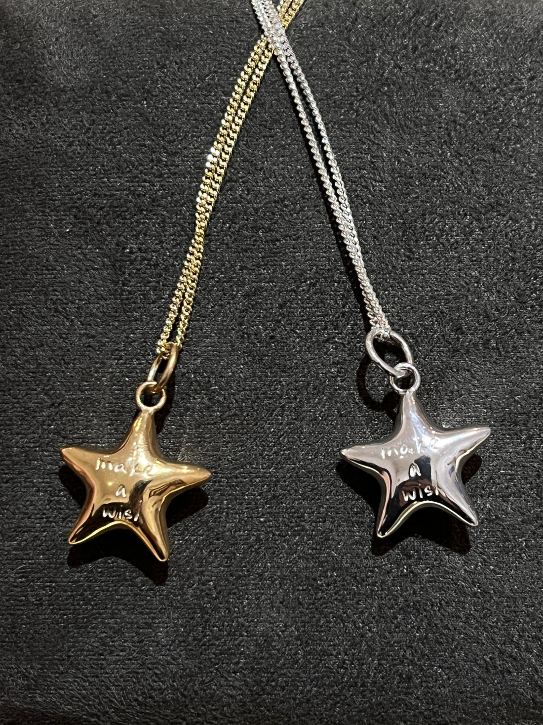 Necklace Star in gold