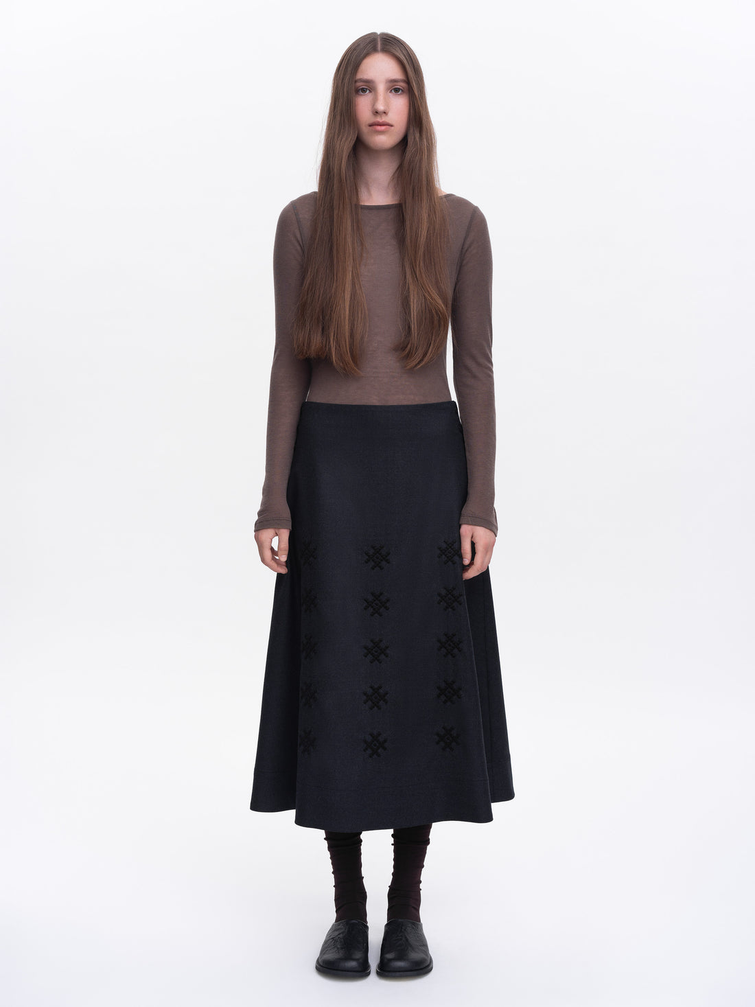 Noa Wool skirt
