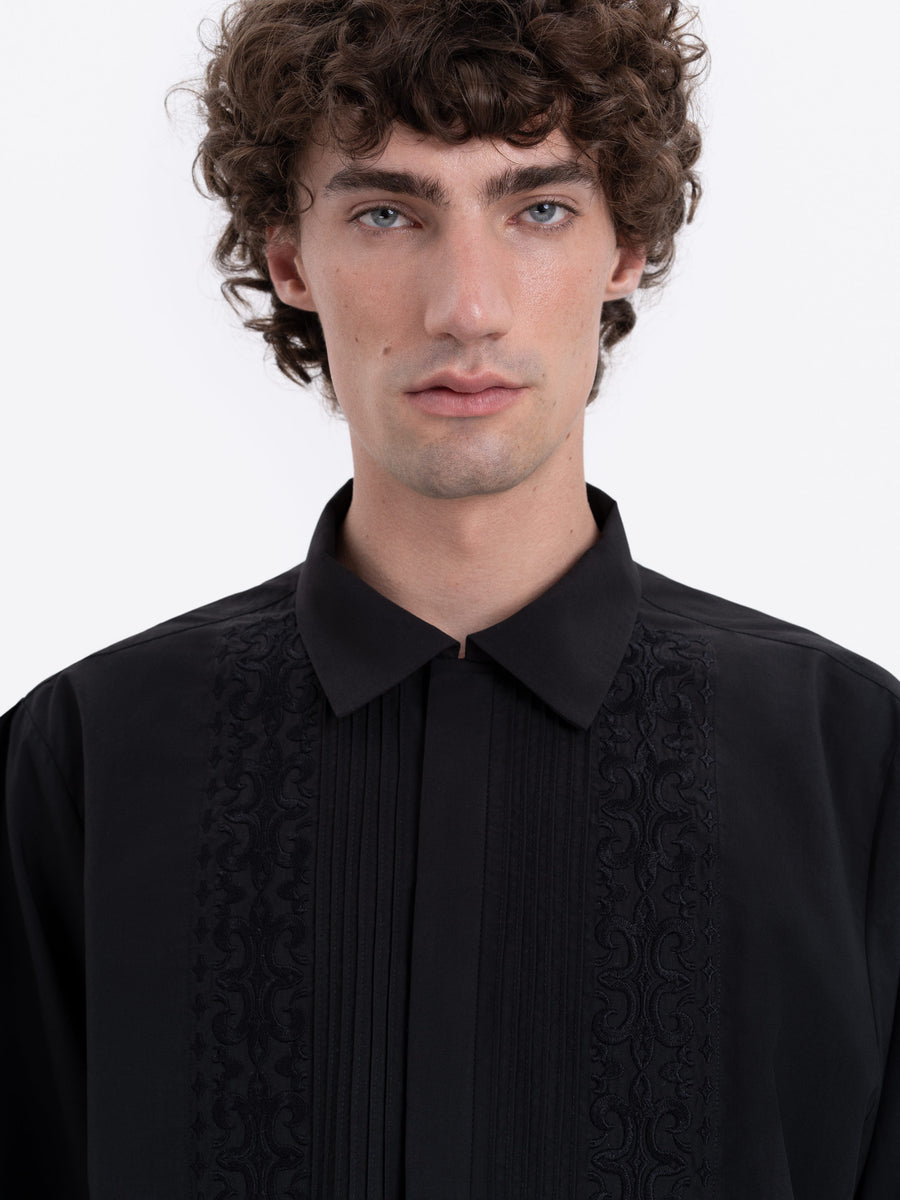 Black Lake Men's Vyshyvanka Shirt