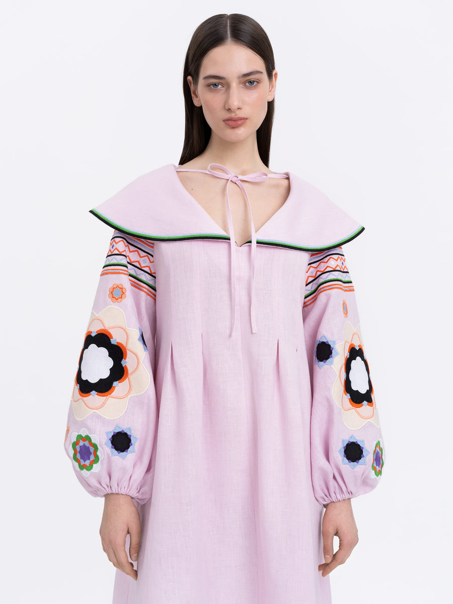 Rumiana Embroidered Dress