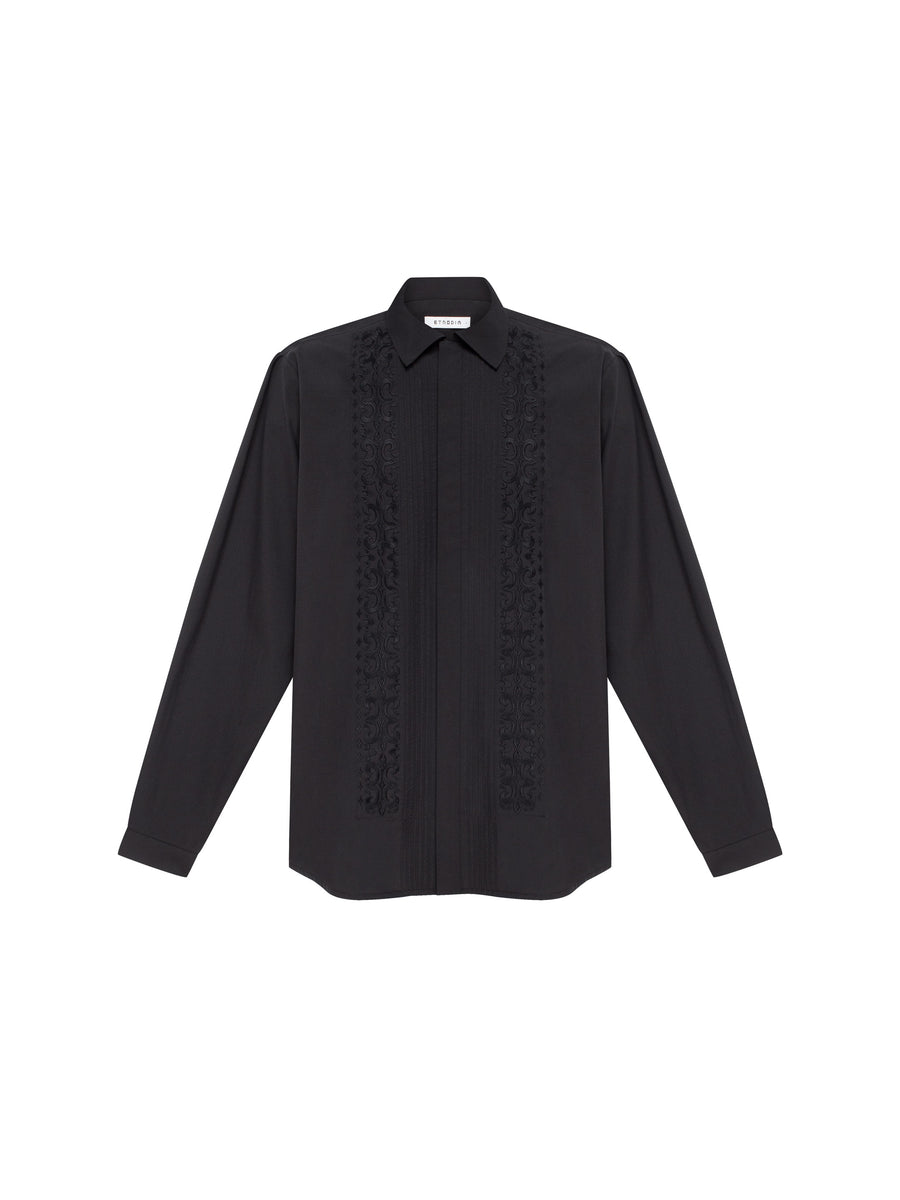 Black Lake Men's Vyshyvanka Shirt