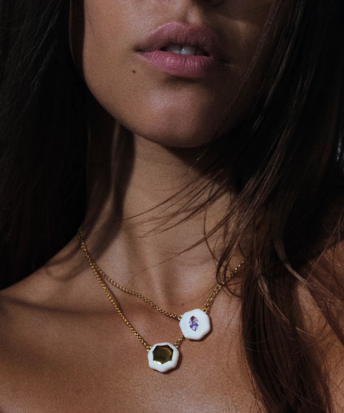 Petal Marquise Necklace