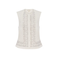 Haina Embroidered Vest