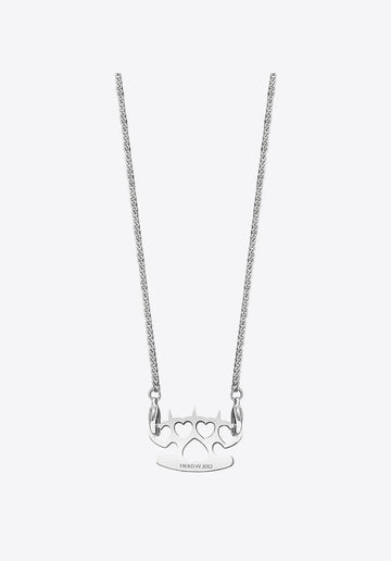 Mini knuckles pendant on chain