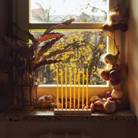An Eight-Arm Candle Holder