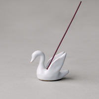 White Swan Incense Holder