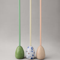 Candlestick Egg Peach