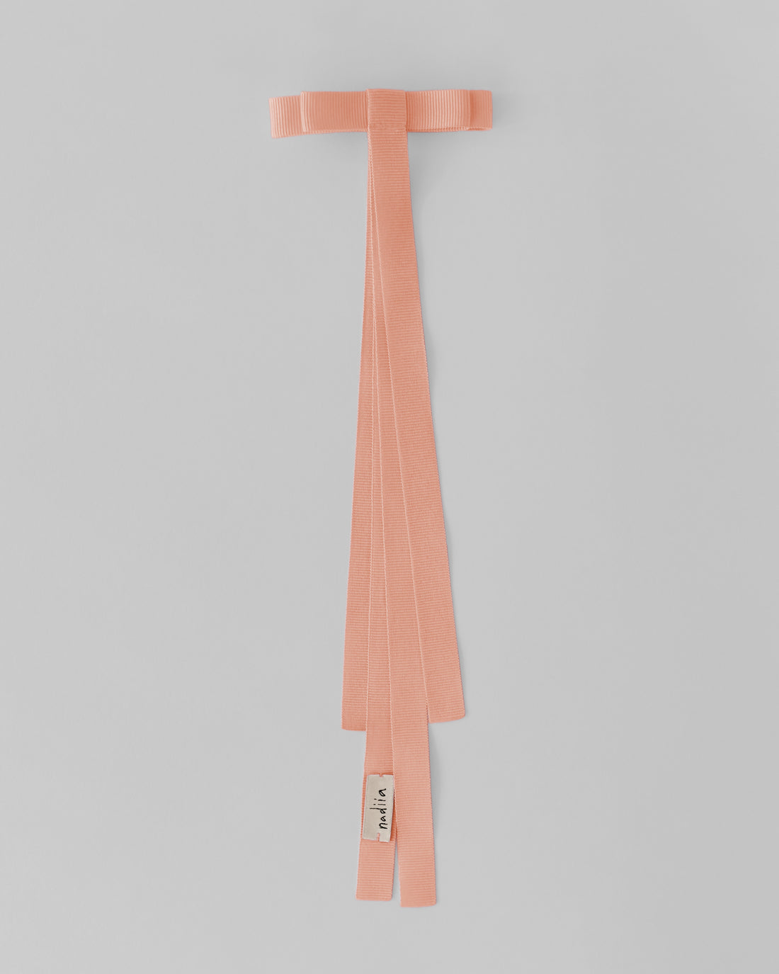 Ribbon Barette Peachy