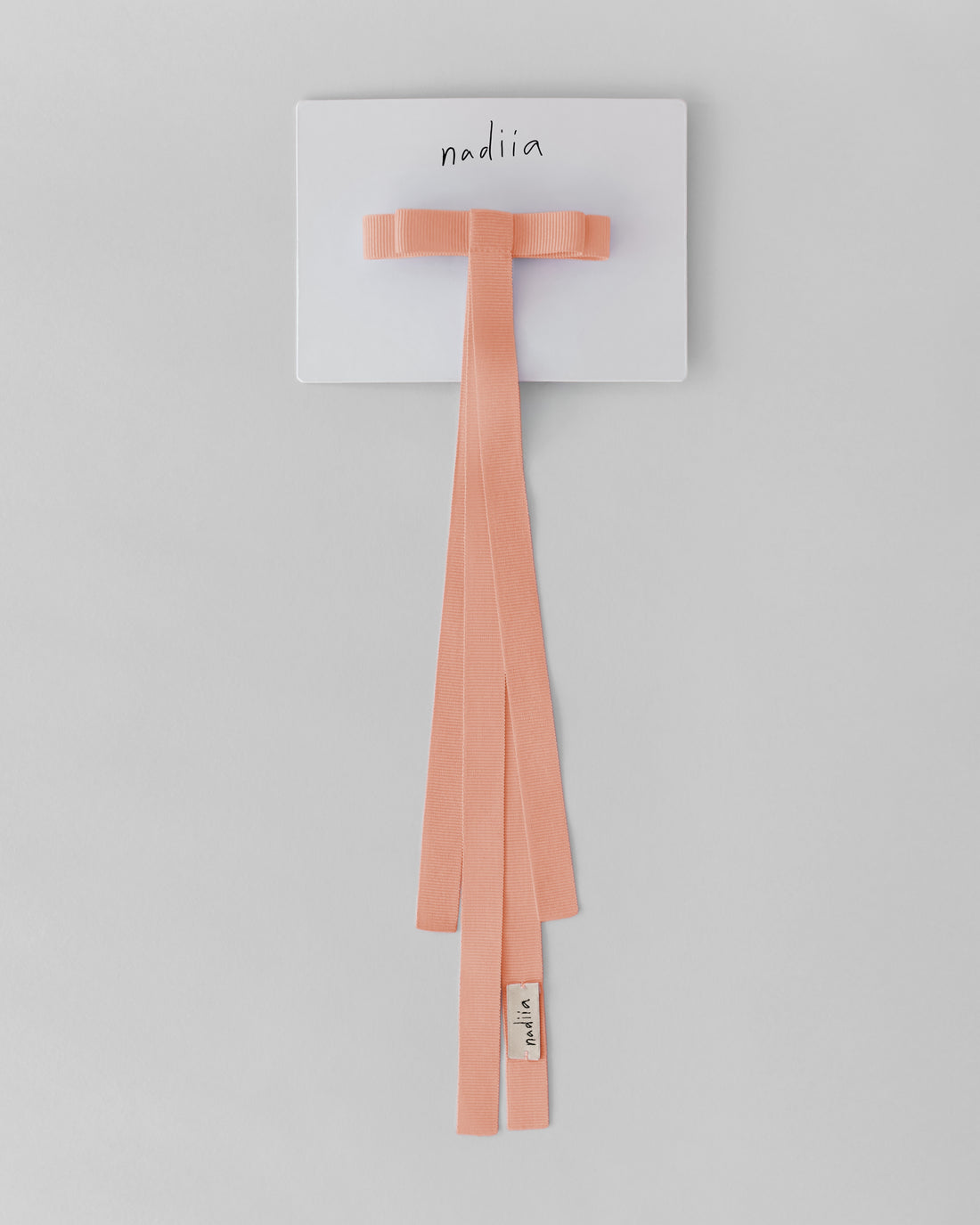 Ribbon Barette Peachy