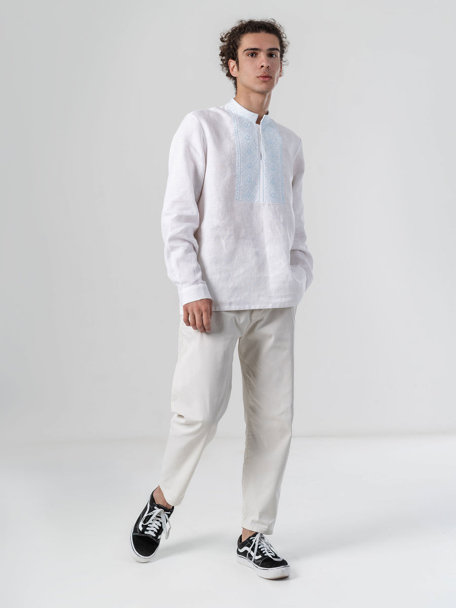 Sky Men’s Vyshyvanka Shirt