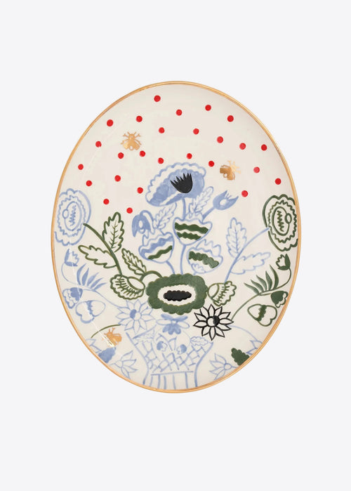 Blossom Oval Plate