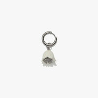 Polysk Bell Mono Earring in white