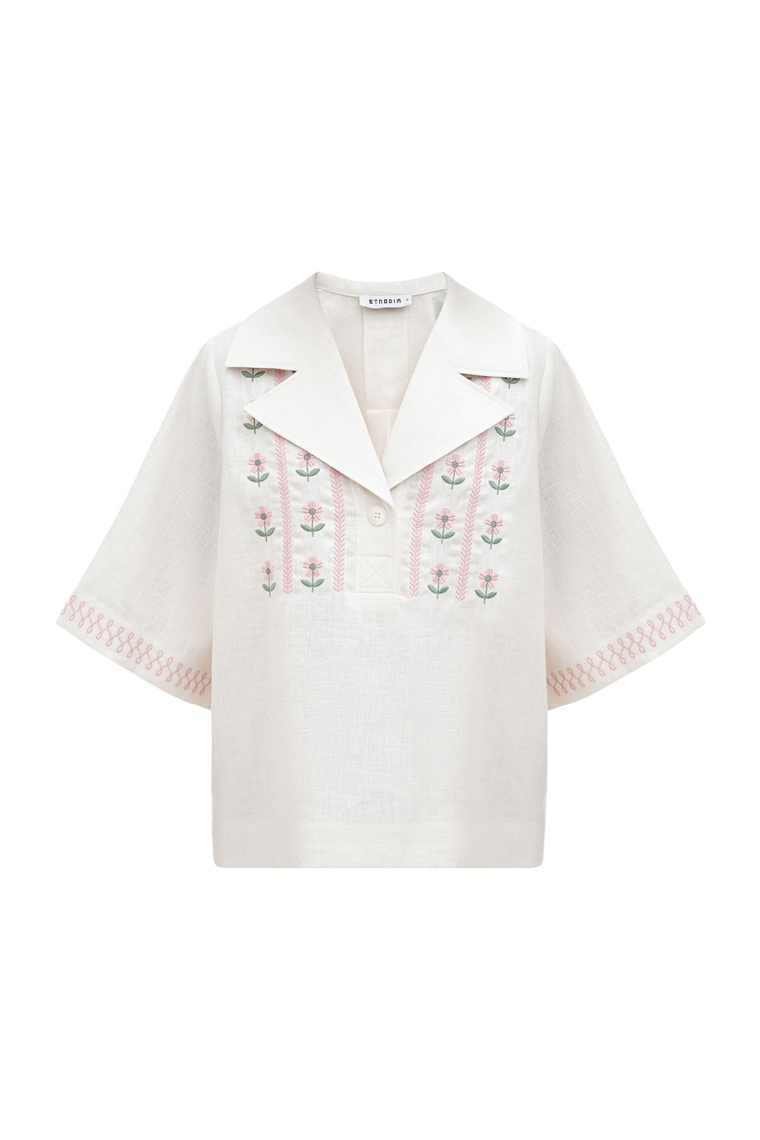 Bessarabiya Vyshyvanka Shirt in milk
