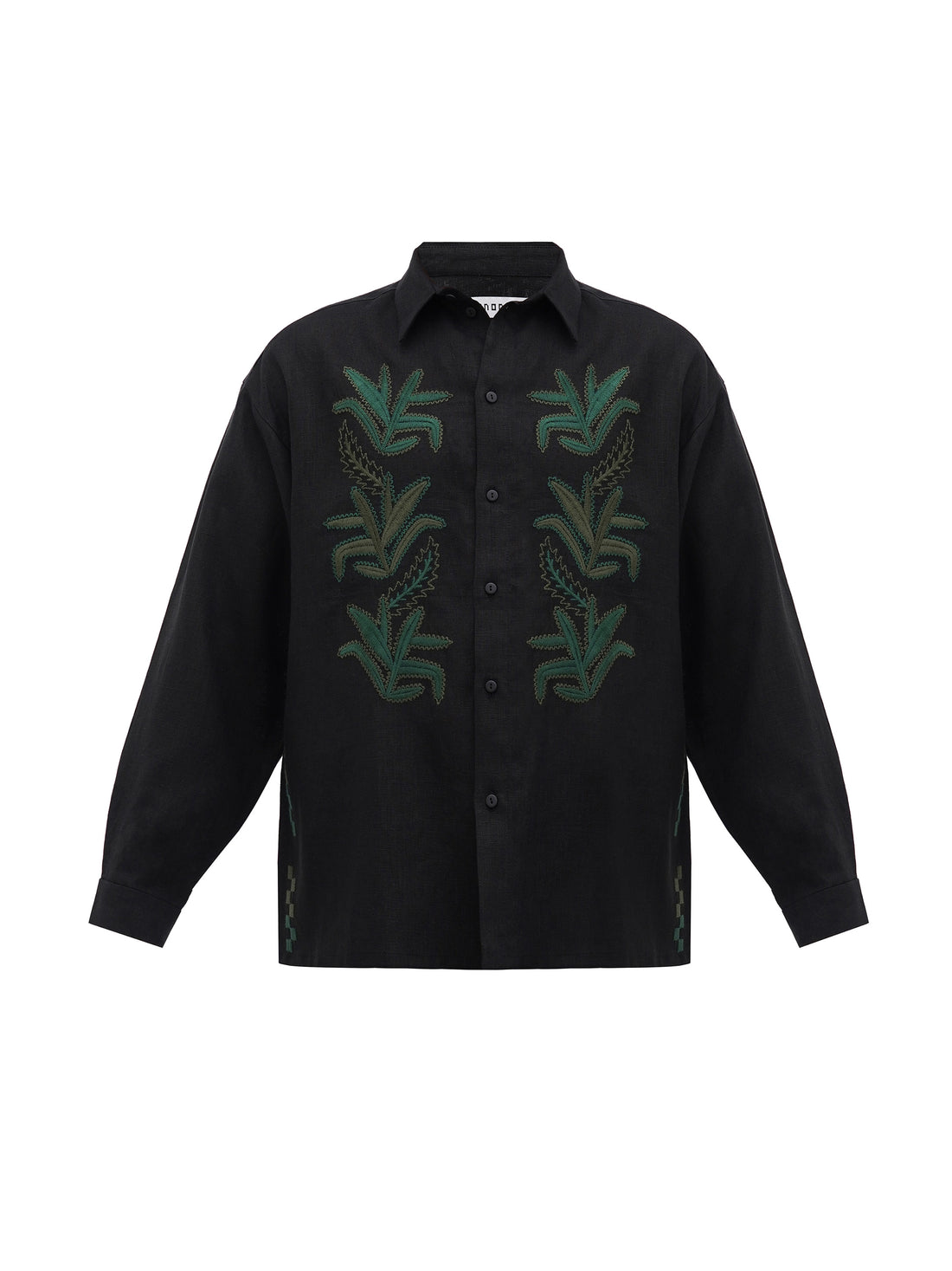 Konopli Men's Embroidered Shirt