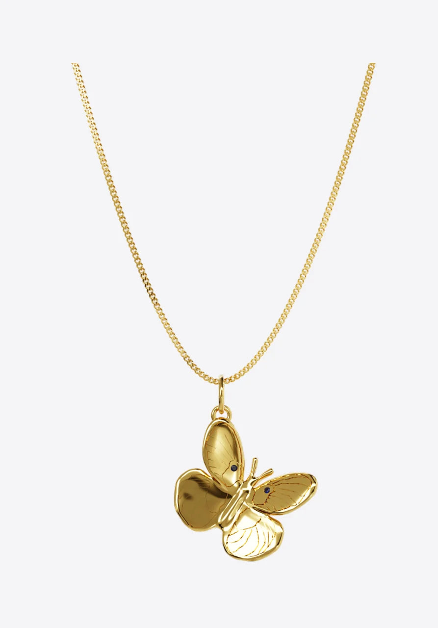 Pendant Butterfly in gold