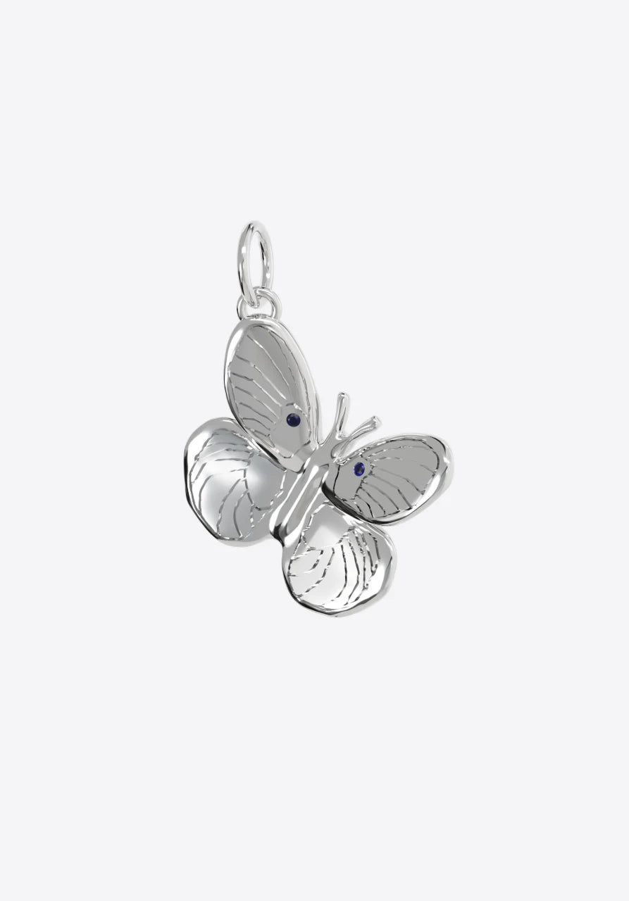 Pendant Butterfly in silver