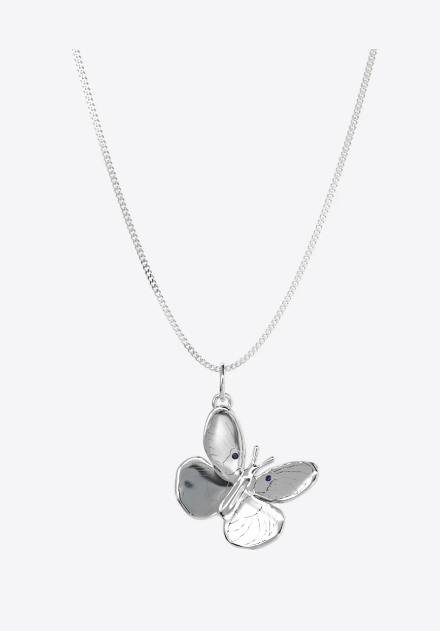 Pendant Butterfly in silver