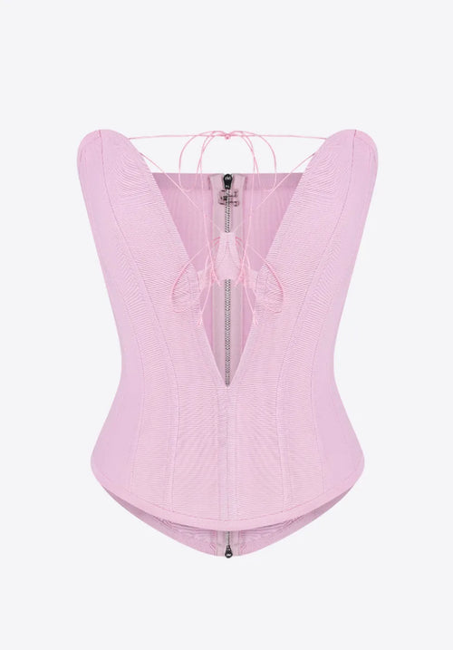 Pink Corset with laces