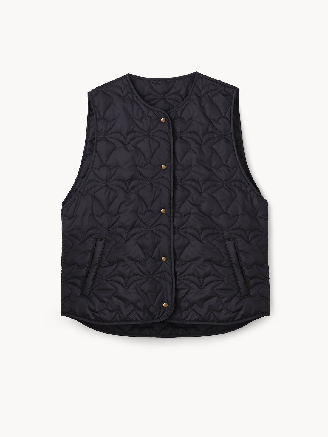 Puffer Vest in black
