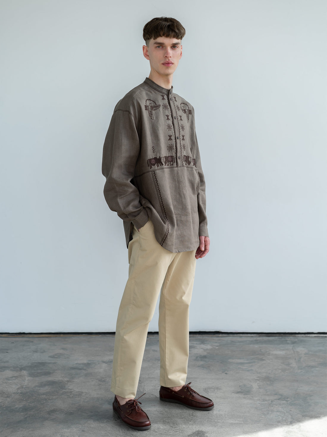 Adam Brown Men's Vyshyvanka Shirt