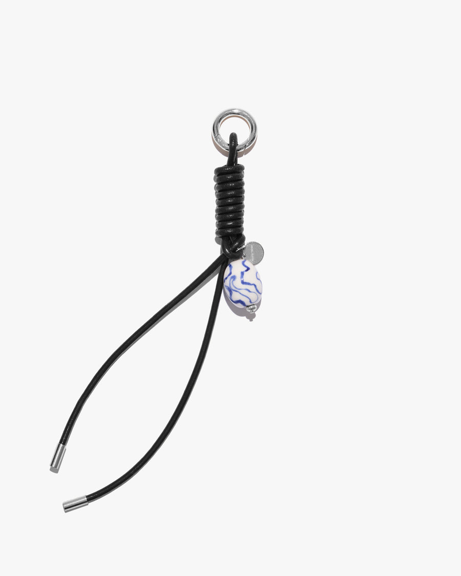 Resort Chinese Blue Keychain