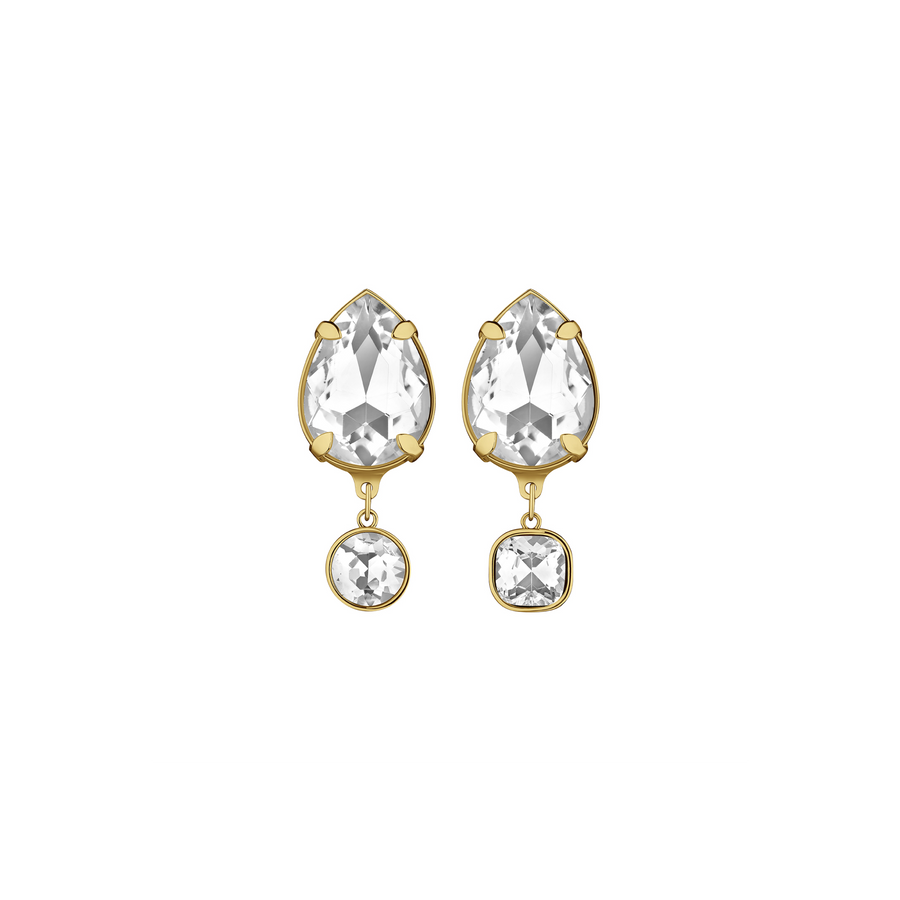 Radiance Clip Earrings in gold