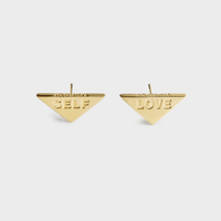 Self-love Earrings in Gold