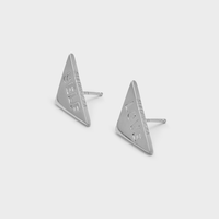 Self-love Earrings in platinum