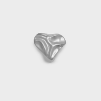 Heart Ring in platinum